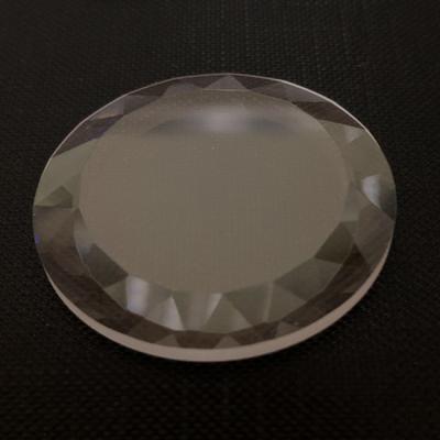 China Plano 90% Transmittance Synthetic Sapphire Watch Crystal for sale