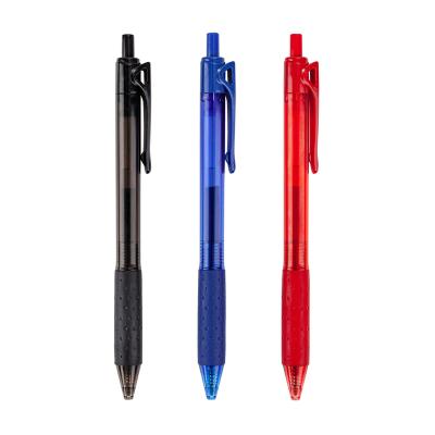 China AIHAO Normal Plastic Super Fluent Writing Retract Gel Ink Pen With Comfortable Grip for sale