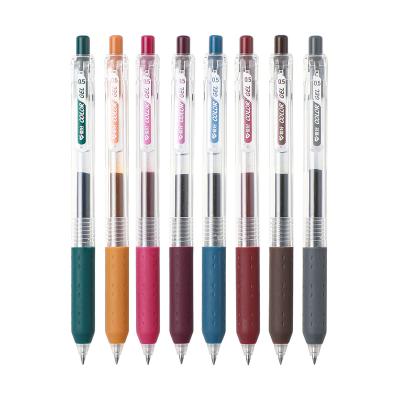 China Advantageous China Color 0.5mm Retractable Custom Gel Pen Big Ink Normal Wholesale Supply for sale