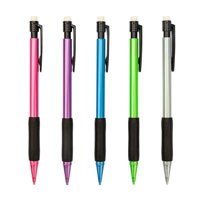 China Custom Made Aihao Mechanical Pencils Eraser Mechanical Pencils Retractable Rubber Grip for sale