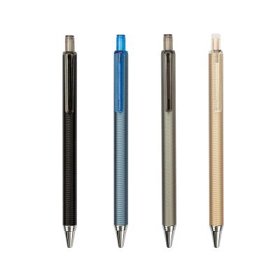 China Good quality normal custom 0.5mm/0.7mm metal stationery promotional gel ink pens for sale