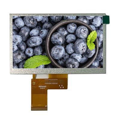 중국 RGB IPS 5 인치 Tft LCD 디스플레이 350 밝은 5 인치 Tft LCD 모듈 40PIN 판매용