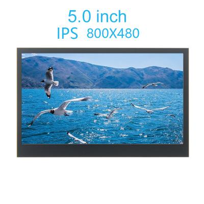 中国 800*480ラズベリーPiモジュール5.0インチIPS TFT DSIの多接触LCD表示モジュール 販売のため