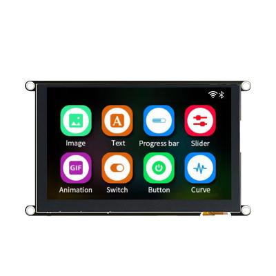 China Módulo de visualización TFT HMI avanzado con toque capacitivo JC8048W550 800*480 Resolución de píxeles St7262 Chip de controlador en venta