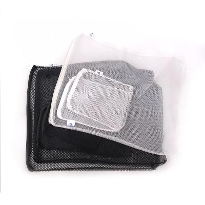 China Viable Xinyou Aquarium Filter Media Mesh Bag Aquarium Filter Media Bag With Nylon Zipper Mesh Bag for sale