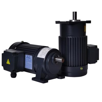 China IP44 CH-22-200 0.2kw 200W 380V 415V three phases 50/60HZ AC geared horizontal type motor for sale