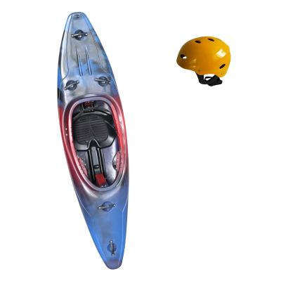 China White water activity white water boats fitted with helmets to make rowing safer for sale