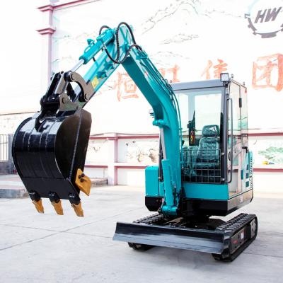 China Building Material Stores Agriculture Machinery 2 Ton Small Mini Excavator Digger 3.5 Ton 3 Ton Hot Selling Price for sale