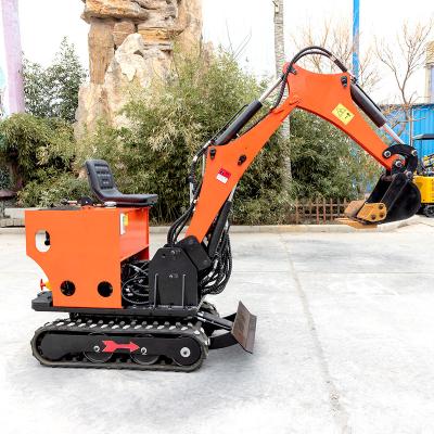 China Building Material Shops FREE SHIPPING 1000 Kg 1 Ton Hydraulic Small Micro Mini Excavator Bagger Digger for sale