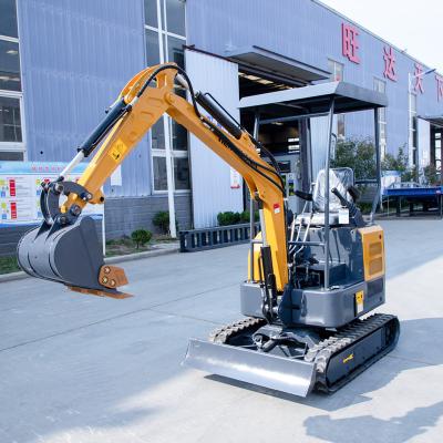 China Farms Home Agricultural Farm 1.7 Ton 1.8 Ton Hydraulic Crawler Mini Digger 3 Ton Excavator for sale