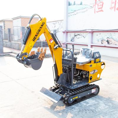 China Building Material Stores Machine Cheap Hydraulic 1 Ton 8000 Kg Mini Small Bagger Digger Micro Excavator for sale