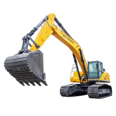 China Building Material Shops Hengwang Earth Moving Machinery 38 Ton Hydraulic Crawler Big Digger for sale