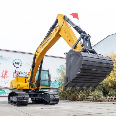 China Construction Material Shops Hengwang Hydraulic Big Ton 50 Ton Big Crawler Digger 38 Ton 40 Ton Excavator Machine for sale