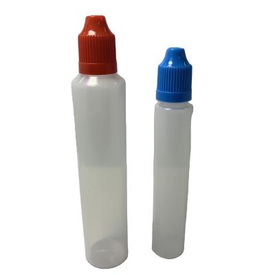 China Use for E-Liquid 1oz 2oz Pen Shape 60ml LDPE E Liquid Bottle Plastic Dropper Bottle for sale