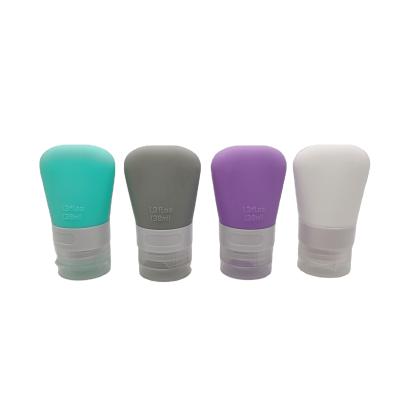 China Cosmetic Portable Travel Bottles Set, Leak Resistant Silicon Squeezable Tubes Travel Size Toiletries Containers for sale