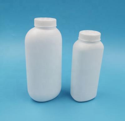 China Use for 500g Hand Lotion Powder Style White Plastic Bottles With Polyethylene White Twist Strainer Top Caps for sale