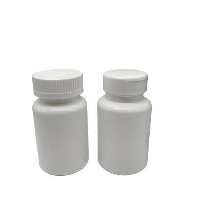 China Personal Care Products 120g White HDPE Pharmaceutical Bottle With Child Resistant Cap for sale