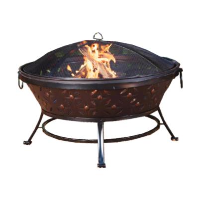 China Easily Assembled Folding Fire Pit Fire Bowl Barbecue Outdoor Use for sale