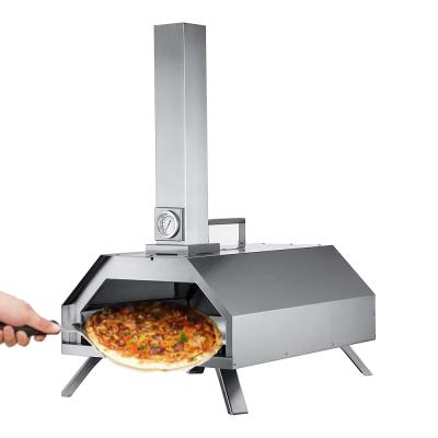 China Wholesale High Quality Easily Assembled Stainless Steel Wood Pellet Pizza Oven From China for sale