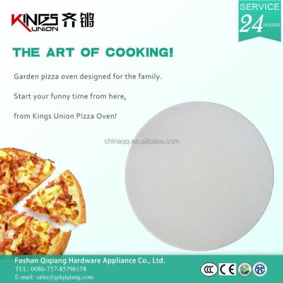 China China factory direct sale viable wooden pizza stone oven,cordierite material pizza stone,round 9/11/12 /13 /15 inch pizza stone for sale