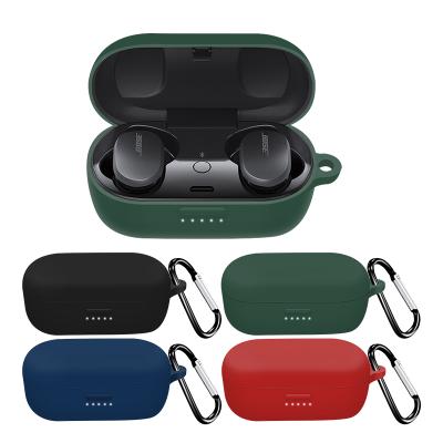 China For Hot Selling Earphone Silicone Earphone Cover Device Case For Bose QuietComfort Earbuds With Hook for sale