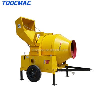 China JZC350-EH Electric Powered Concrete Mixer Machine Price In Nepal With Hydraulic Hopper 560L for sale