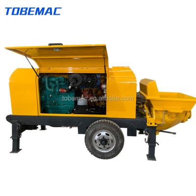 China Hotels TOBEMAC HBTS401255 Diesel Concrete Pump With DEUTZ Engine for sale