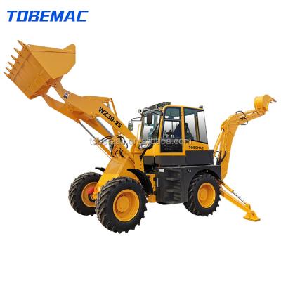 China TOBEMAC loaderWZ30-25 4WD hotels backhoe in current good price hot sale for sale