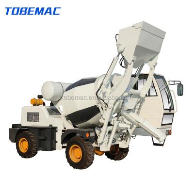 China Famous Brand 1.5 CBM Self Loading Mobile Concrete Mixer With 1500L High Quality for sale