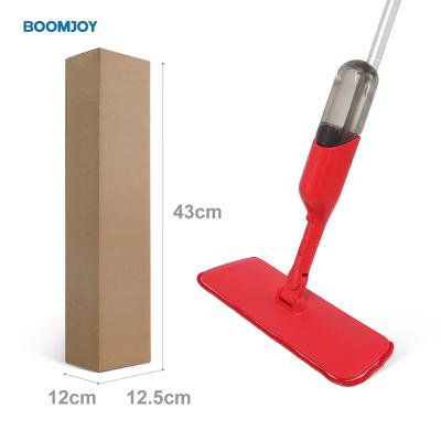 China BOOMJOY Sustainable Household Broom Magic Flat Water Red Spray Mop for sale