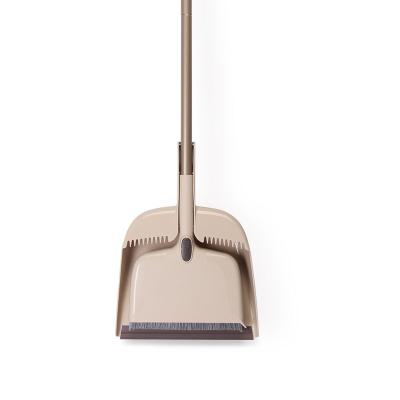 China Boomjoy Fashionable Home Plastic Broom Magic 4 in 1 Broom and Dustpan Set for sale