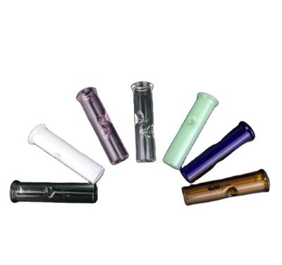 China Wholesale Eco-friendly Rolling Smoking Glass Filter Tips Smoking Accessories 8*30mm 10*30mm 12*38mm For Joints for sale