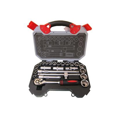 China Wholesale Household and Auto Repair Tool Kit Wrench 25pcs DIY Tools Socket Set Connect Timeout for sale