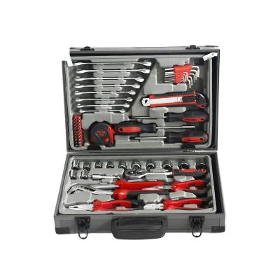 China 62pcs Household Tool Kit 2017 New Tools Kit Hand Tool Set With Ratchet Handle for sale