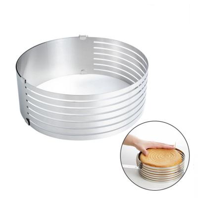 China Sustainable Best Quality Stainless Steel Cake Tools For Kitchen Baking Convenient Round Mousse Ring Wholesale for sale