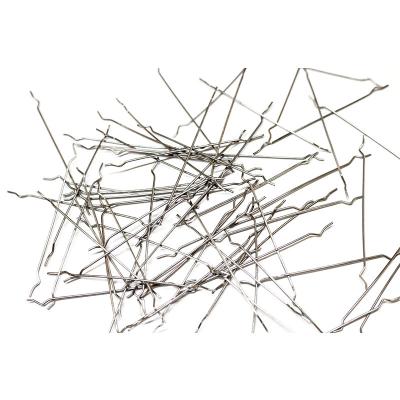 China Traditional Hung Steel End Fiber Concrete Reinforcement 0.6x30mm Steel Fiber Wholesale for sale