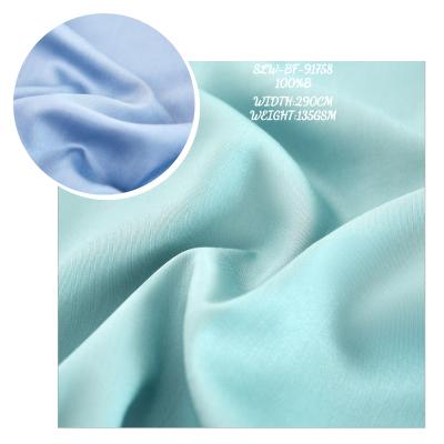 China Good quality Woven Moisture-absorbent 100%bamboo twill breathable soft fabric for bedding for sale