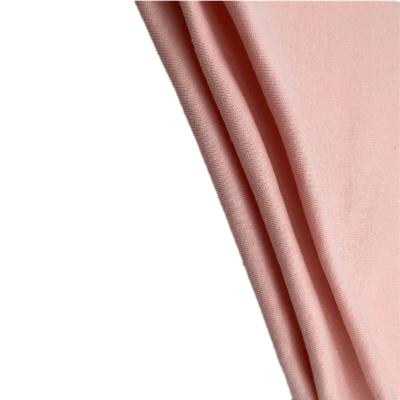 China Eco - Friendly Knitted Durable Soft Plain Cotton Rib Fabric Anti - Static For Shirt for sale