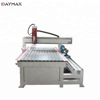 China Building material shop high precision dsp controller for 3d cnc router wood cutting engraving machine with rotary mill for sale