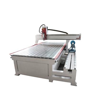 China Building Material Shops Good Price Chinese CNC Router 1325 With Rotary ATC For Wooden Sideboard Door Machine Manufacturer for sale