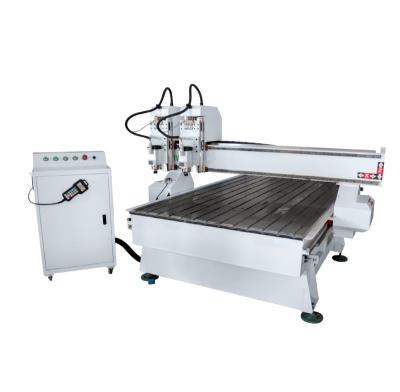 China Good Quality Solid Wood Door Double Heads Automatic CNC Router 8x4 Wood Furniture Making Machine Price In Pakistan for sale