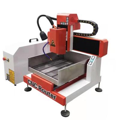 China Best 4040 Hotels Mini Small Metal Engraving Machine CNC Advertising Machine Desktop CNC Woodworking Gyro Cutting Machine for sale