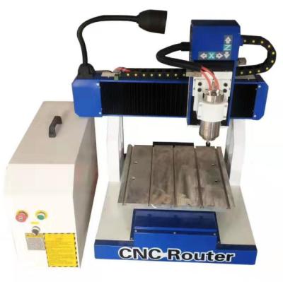 China Hotels Best 4040 Mini CNC Machine Wood Acrylic Plywood MDF Metal Carving 4040 Mini 3aixs Desktop Medal Machine DIY Making for sale