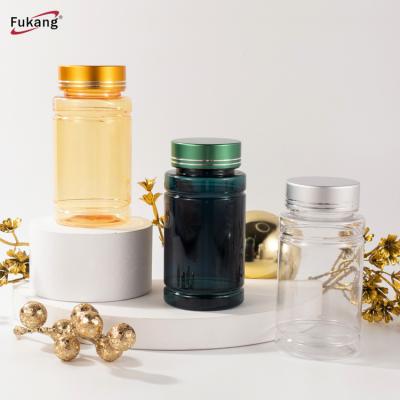 China Hot Sale 130ml Unique Design Plastic Medicine Bottle For Containing Empty Candy Tablet Bottle for sale