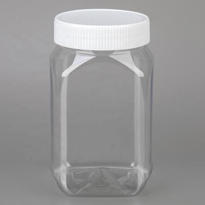 China food & Beverage Packaging Factory Direct Supply 500ml Plastic Bottle, Empty Foods Storage Bottle PET Plastic Jar for sale