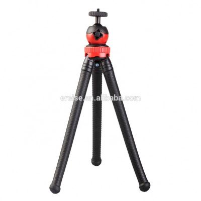 China Digital Camera E-reise Flexible Octopus Mini Tripod for universal adapter mobile phone mount smartphone mini video tripod for sale