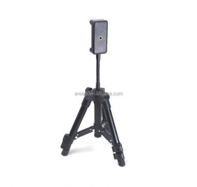 China PORTABLE Photo Video Mini Tripod / Lightweight Selfie Phone Tripod With Phone Holder for sale