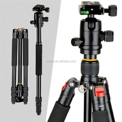 China PORTABLE Professional Tripod Monopod Camera Tripod With Ball Head for sale