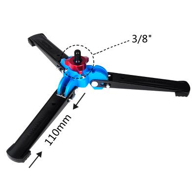 China PORTABLE 3 Leg Universal Mini Tripod Monopod Low Mount with 3/8 Screw Ball Head for DSLR Cameras for sale