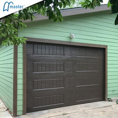 China Automatic Galvanized Steel Industrial Sectional Overhead Garage Door / Automatic Garage Door for sale